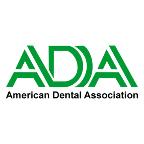 The image displays a logo with text ADA prominently at the center, featuring a stylized design with a green outline and a white interior. Below the main text are smaller lines of text that read AMERICAN POSTAL ASSOCIATION.